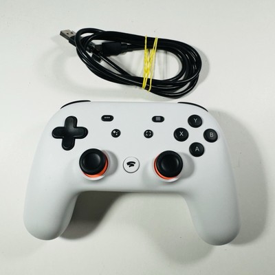 Google Stadia Premiere Edition Model H2B Bluetooth Wireless Controller White