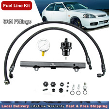 Fuel Line Kit 6AN Fittings For 88-2001 Honda Civic Acura Integra K Swap K20 K24