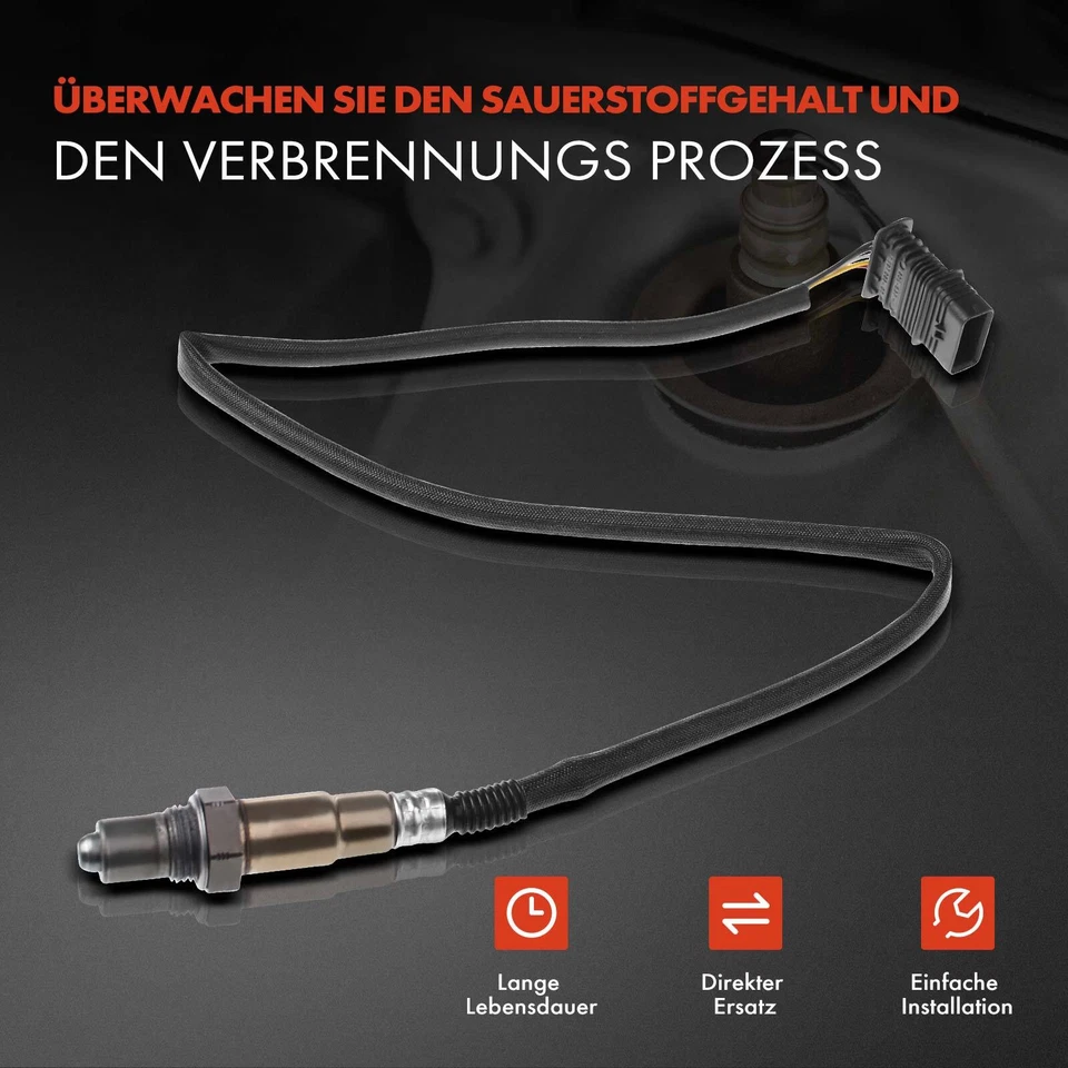 Lambdasonde vor Katalysator für BMW 1er F20 F21 3er E90 X1 F48 MINI Mini F55 F56 - Imagen 3 de 4