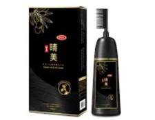 KOMI JAPAN Smart Hair Dye Comb - Dark Chestnut Brown (Nâu Hạt Dẻ) 350m 