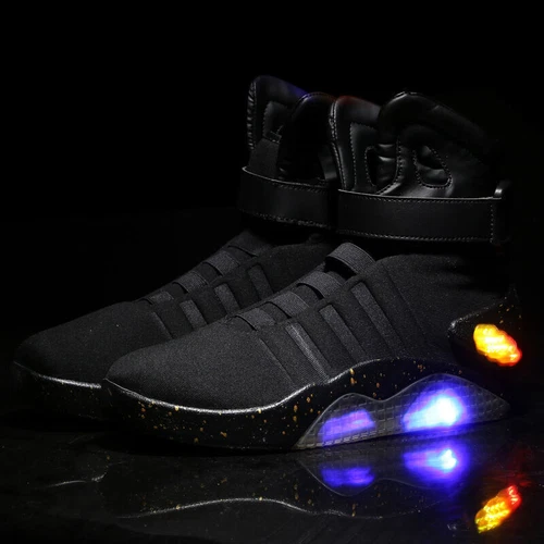 Womens Men's Warrior Back To The Future Basketball Sneakers Athletic Shoes Boots - Picture 8 of 18