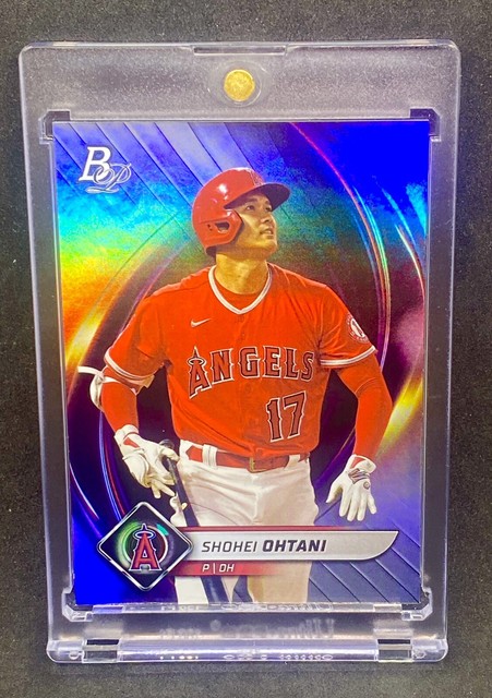 Shohei Ohtani Holo Foil Topps Chrome Angels Roy Mvp Mint
