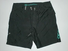 surftrunks shorts ocean & earth  36  black prior  - new surf trunks board shorts