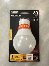 Feit Electric enhance 60-Watt Daylight White LED w/GU24 Twist Lock Base - 5000K
