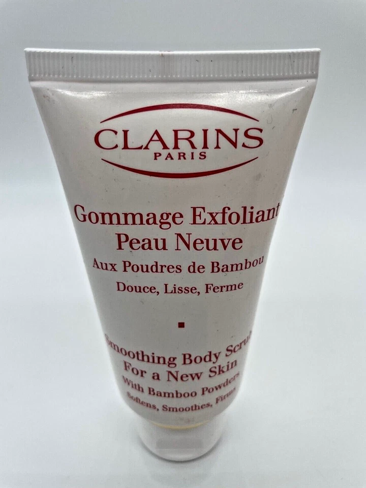 Lot of 6 Clarins Smoothing Body Scrub for A New Skin 2.7 OZ, NEW - Image 3 of 4