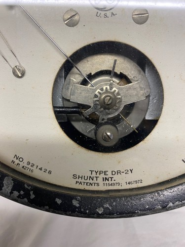 Voltímetro de CA General Electric 7"" esfera transversal - Imagen 6 de 8