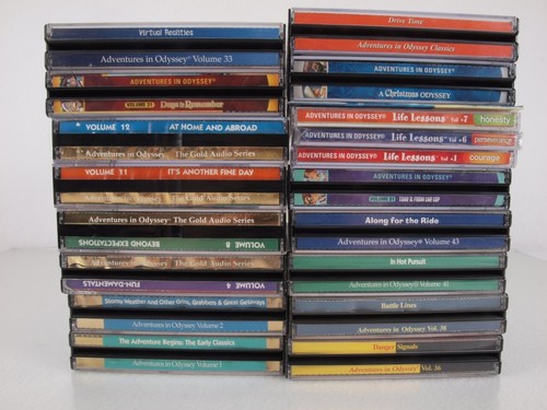 Adventures In Odyssey Audio Book CDs Lot 19 Christian Life Lessons & Stories