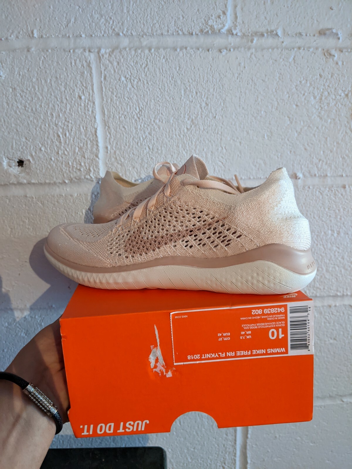 nike free rn flyknit 2018 guava ice