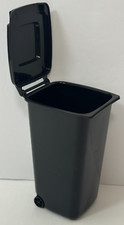 Miniature Garbage Can 6  Recycle Trash Bin Mini Desktop Pen Pencil Holder Black
