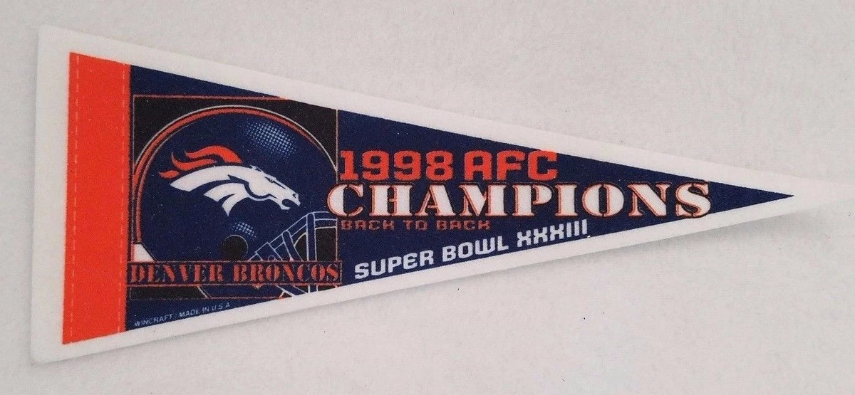 Denver Broncos Super Bowl NFL Pennants for sale | eBay