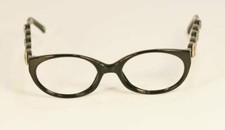 Fossil VIRGINIA Black Plastic Eyeglass Frames Designer Style Rx Eyewear