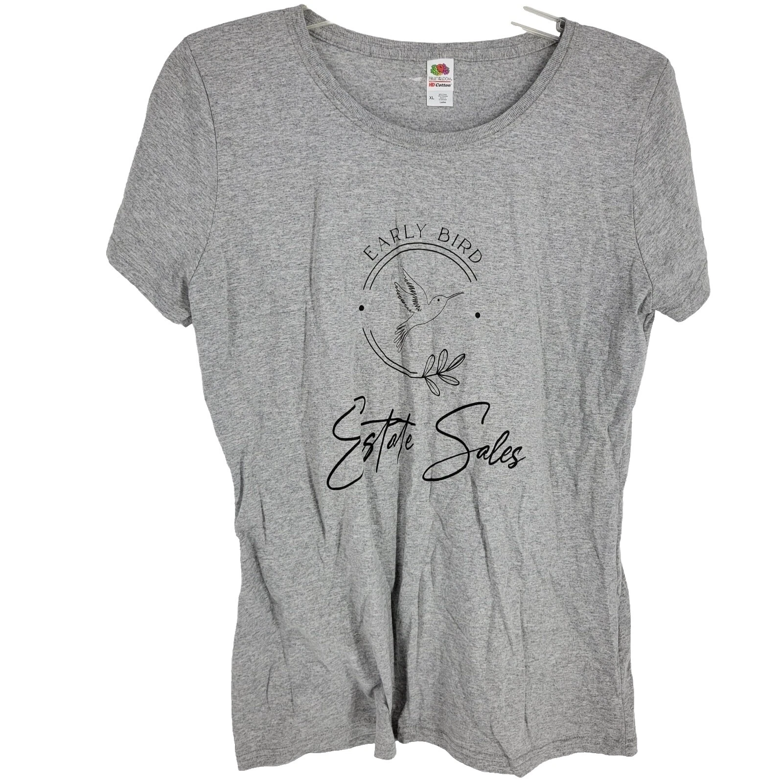 Fruit of the Loom Solid Cotton Activewear Tops for Women