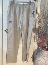 Cherokee Workwear Traditional Khaki Color XL Cargo Pants Ladies NEW