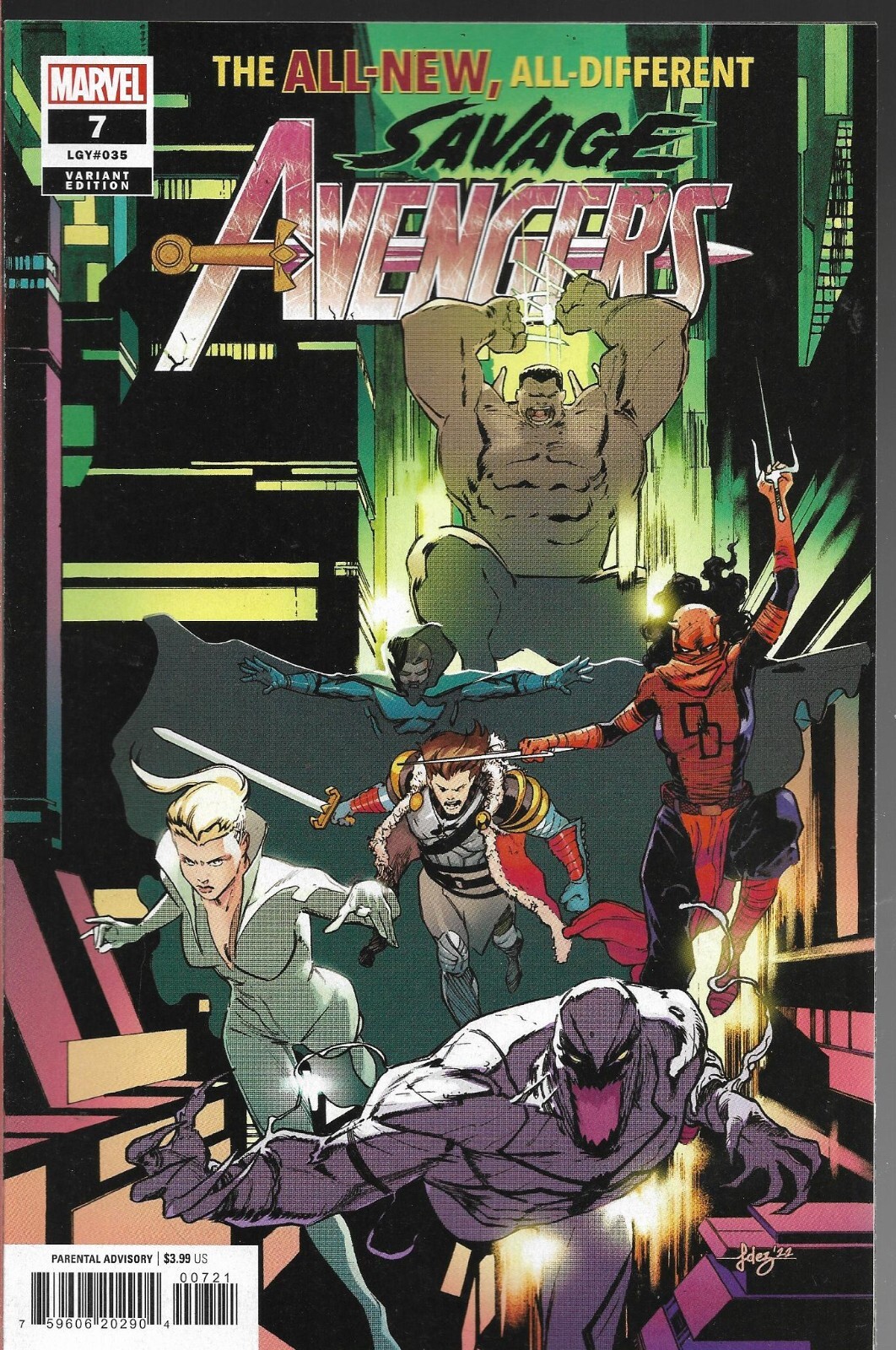 SAVAGE AVENGERS (2022) #7 Variant - New Bagged (S)