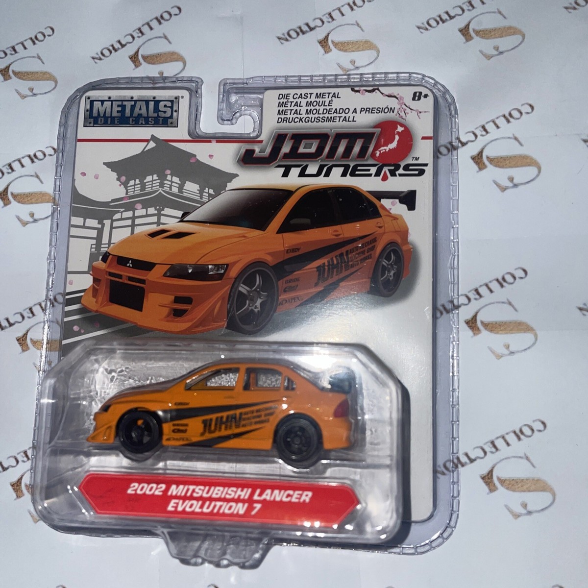JADA 頭文字D MITSUBISHI LANCER EVOLUTION Jada Fast & Furious SEAN'S MITSUBISHI LANCER EVO VIII