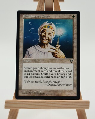 Enlightened Tutor Mirage Magic Card MTG English (Enlightened Teacher)