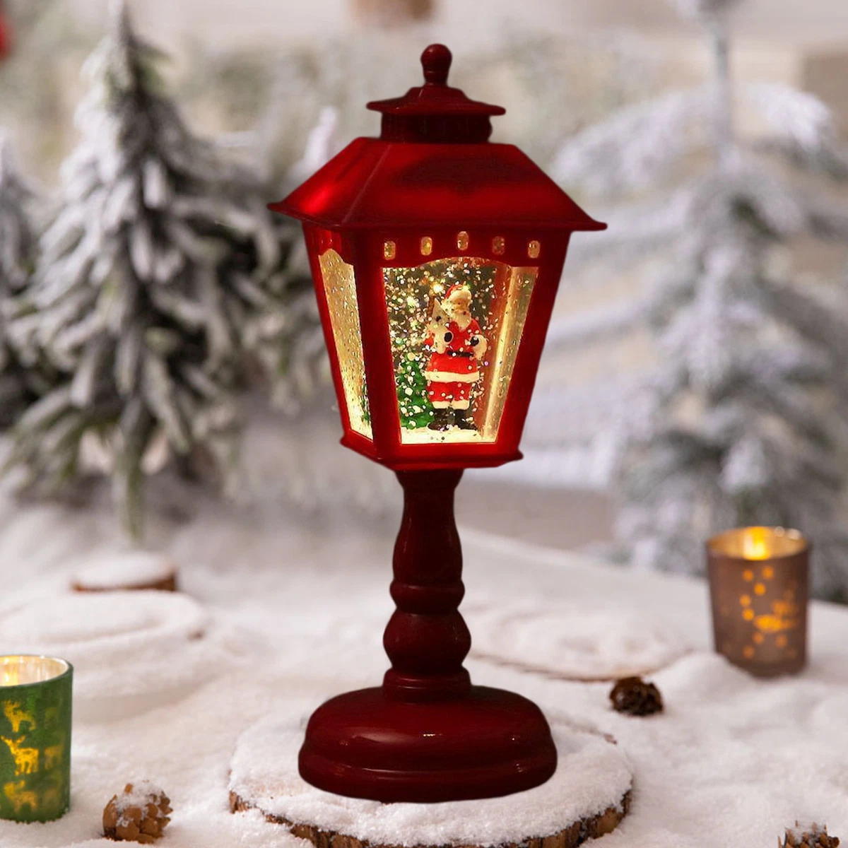 Battery operated christmas sale lantern
