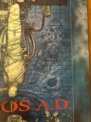 SEPULTURA / Chaos A.D. 1993 Japan Original Promo Poster B2 20x28in