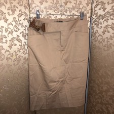 Ralph Lauren NWT Light Brown Pencil Straight Skirt Size 6