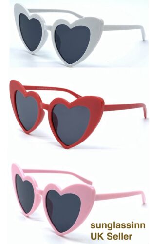 sunglasses Trendy Hot Sell Love Heart Shaped Shades Cute Girl Funny Bride Party - Picture 1 of 14
