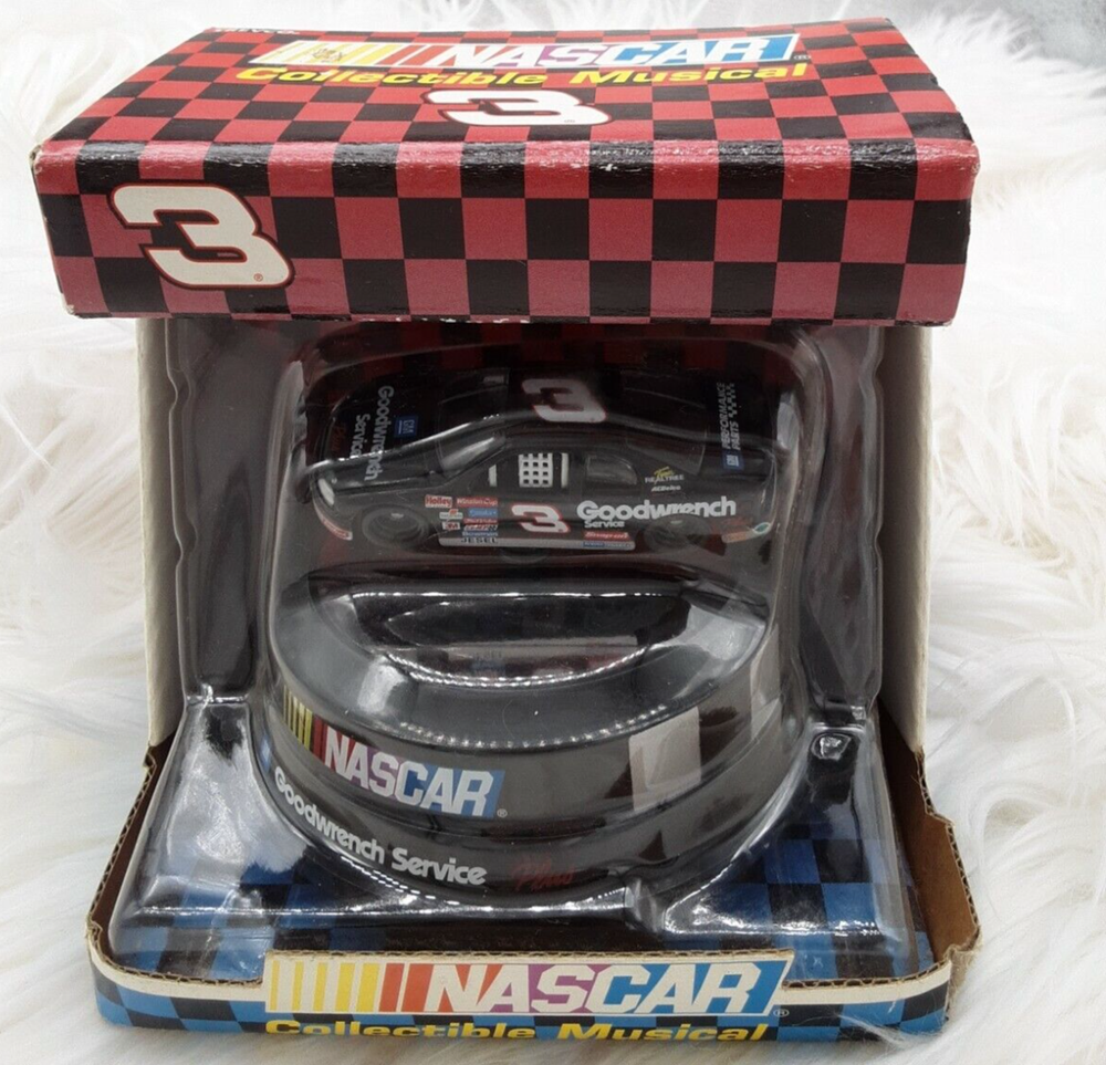 DALE EARNHARDT #3 NASCAR Race Car Die Cast Collectible Musical TREVCO