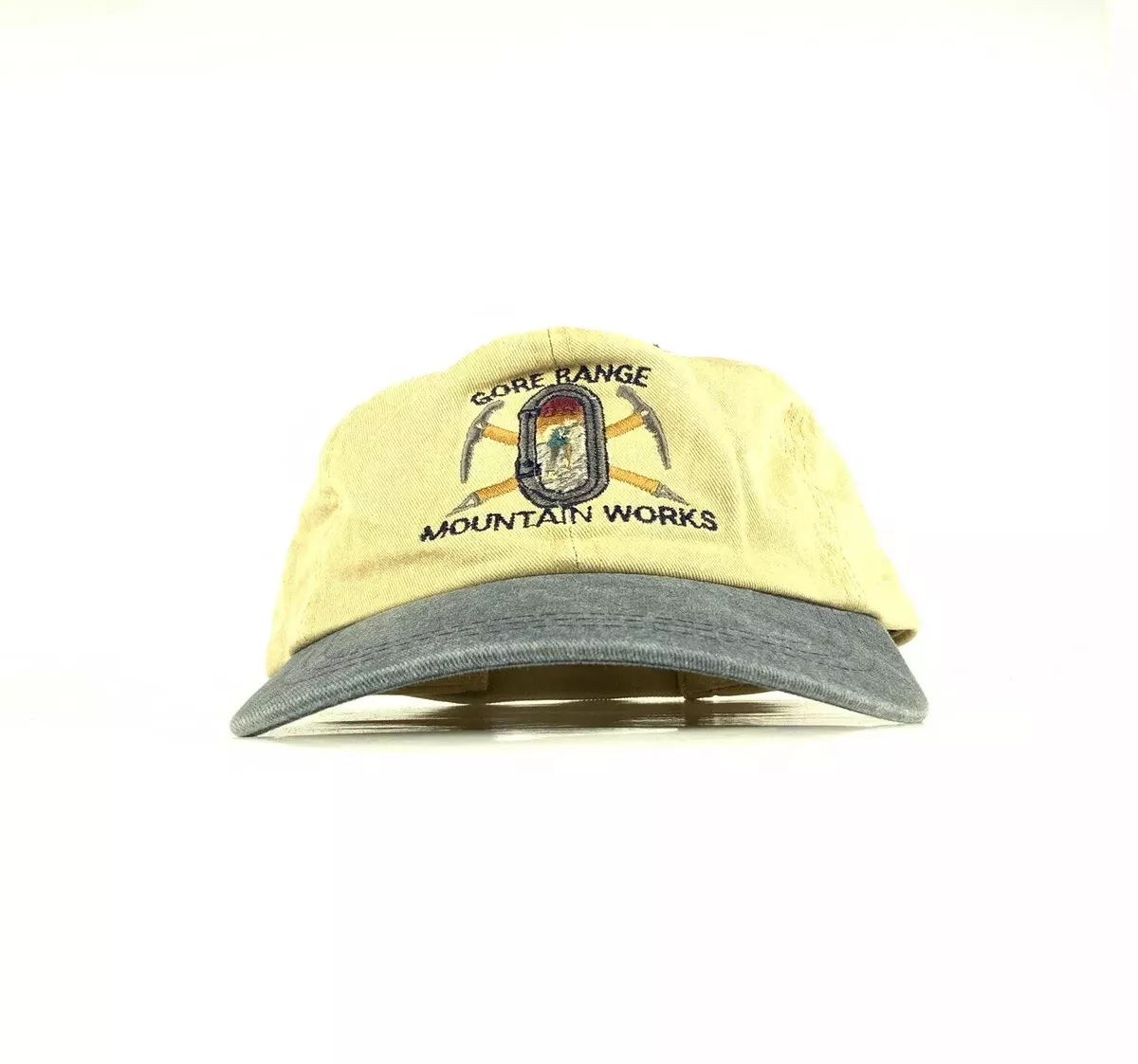 GORE RANGE MOUNTAIN WORKS Vail Colorado Baseball Cap Hat Adj. Men s Size Cotton