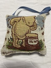 Disney WINNIE THE POOH, Pooh Honey Tapestry Pillow 5 X 5 Door Hanger