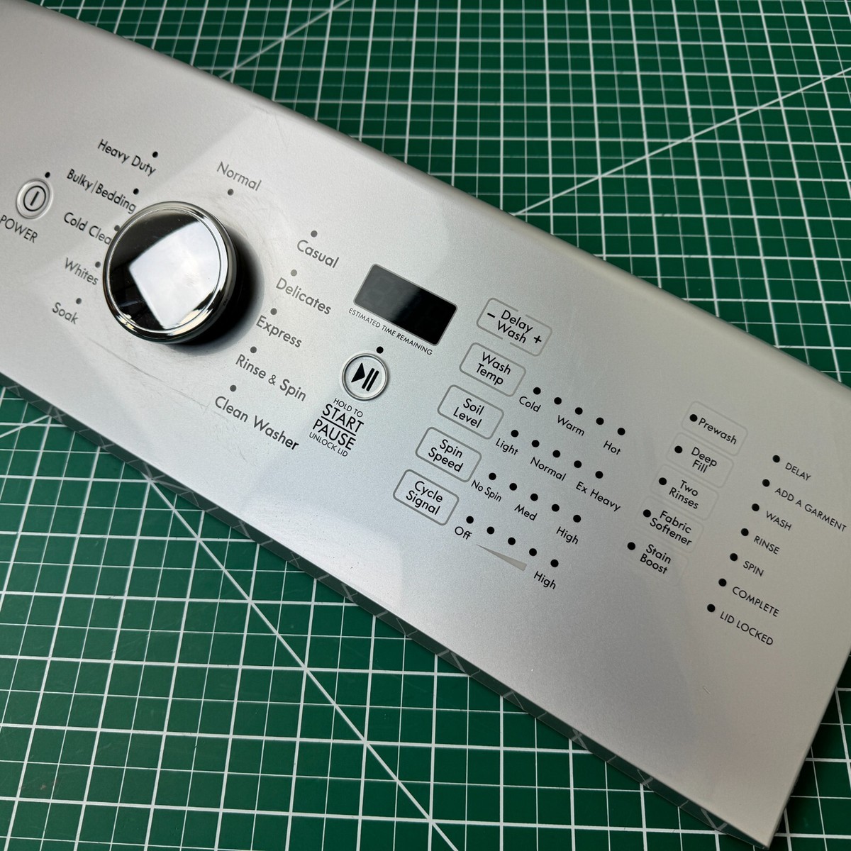 Kenmore Washer Touchpad Control Panel W10643917 W10643919
