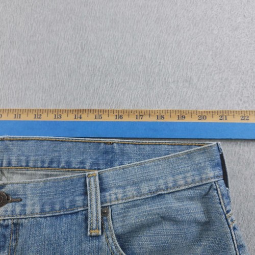 Pantalones de mezclilla sueltos levis 569 para hombre 40x32 azul lavado claro relajados - Imagen 6 de 14