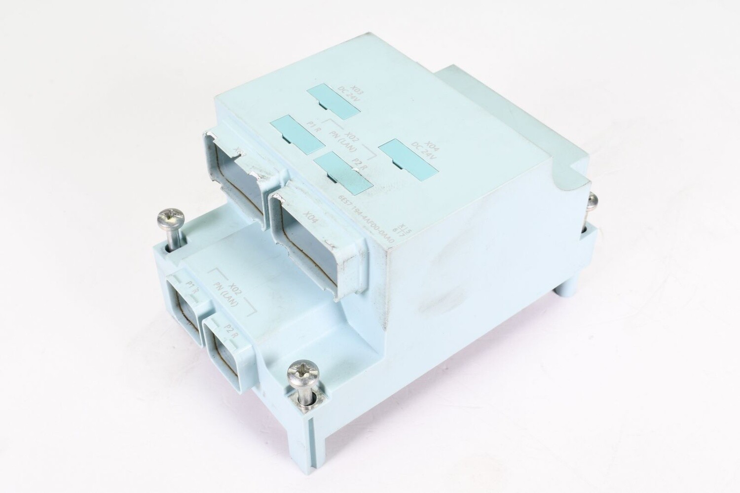 SIEMENS 6ES7194-4AF00-0AA0, Connection module, E04 - Broken retaining lugs