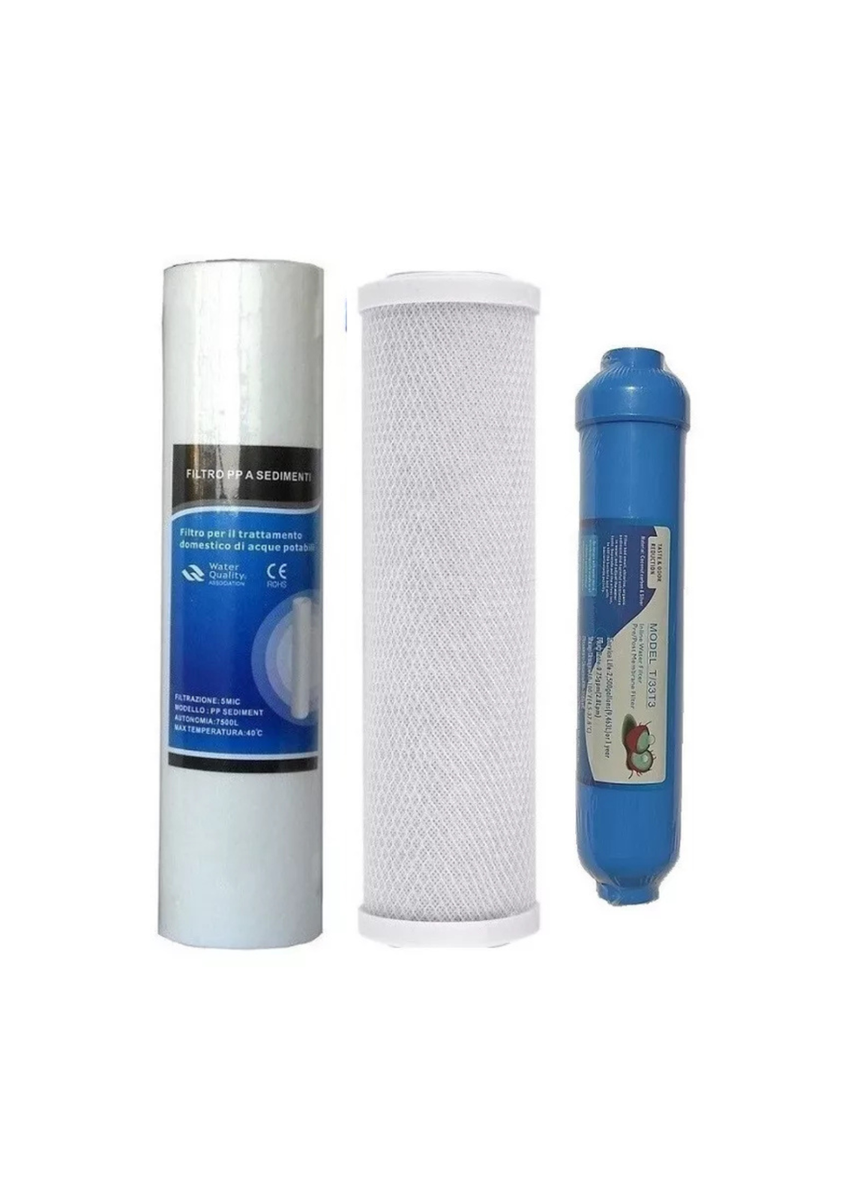 Filtri Per Impianto Acqua Potabile Filtri Universali Per Depuratore Acqua Ad Osmosi Inversa - Tipo T33, Big, Per Sedimenti E Carboni Filtri Osmosi Inversa - Foto 4