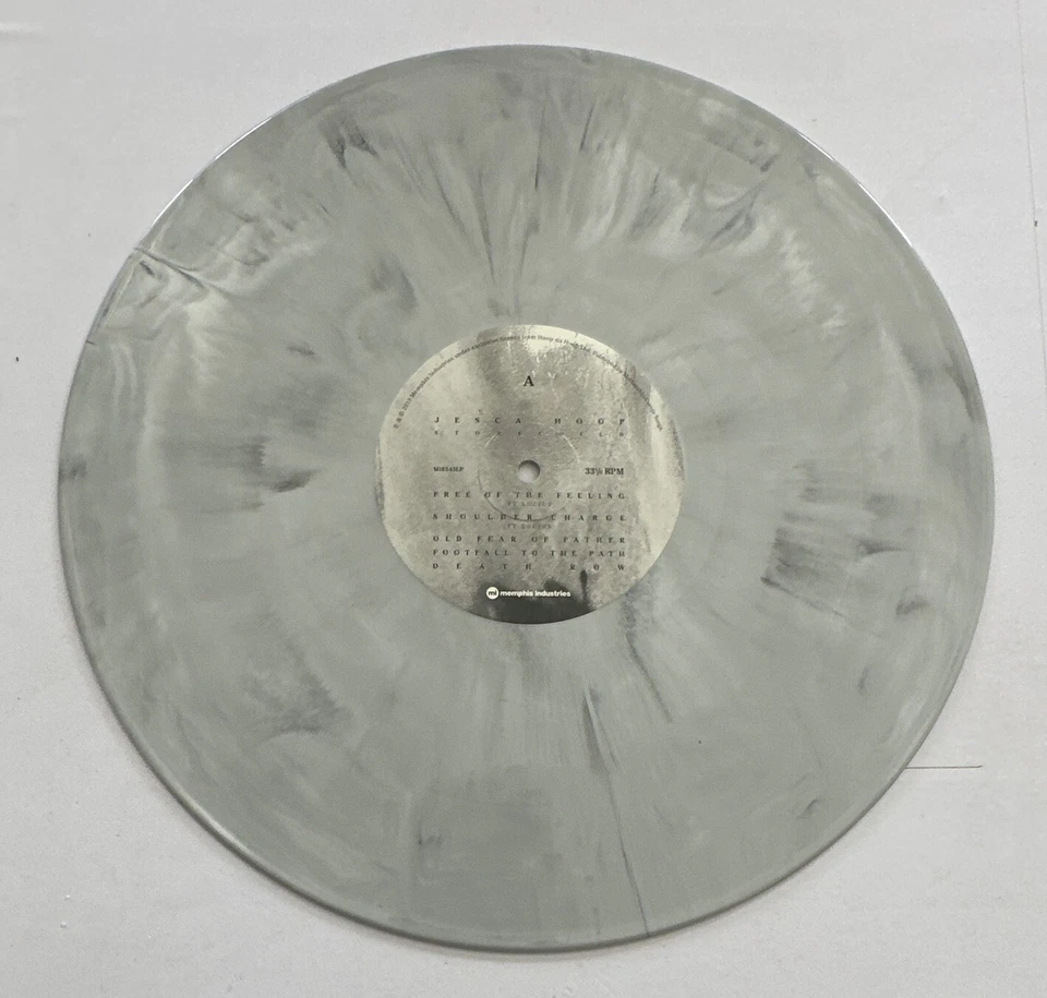 Jesca Hoop - Stonechild - Limited Edition White And Black Marble LP Signed - Image 3 of 4