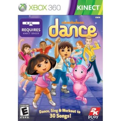 Nickelodeon Dance For Xbox 360 Music Very Good 6E
