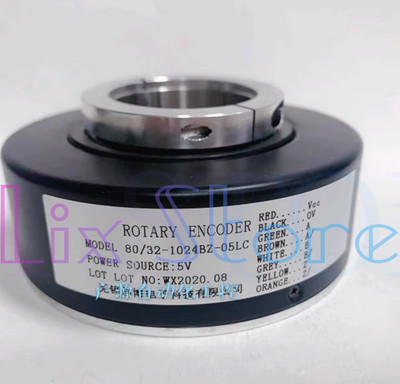 QTY:1 NEW 80/32-1024BZ-05LC Large Hollow Optical Rotary Encoder
