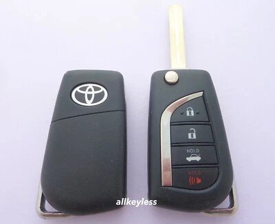 OEM 2018-2026 TOYOTA COROLLA CAMRY keyless entry flip key remote fob HYQ12BFB - Image 1 of 4