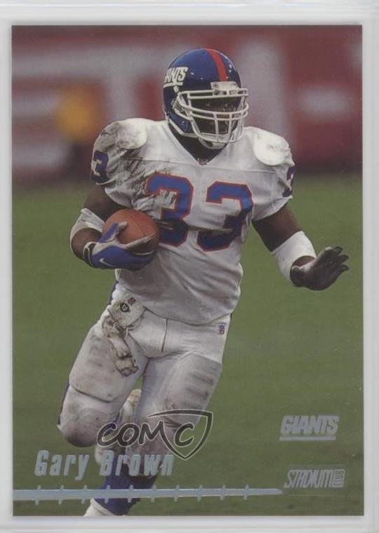 1999 Topps Stadium Club Gary Brown #72 0kr