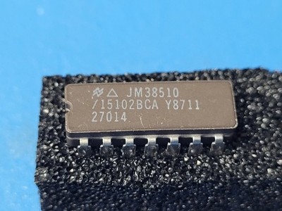 (1 pc) JM38510/15102BCA NSC Inverter 6-Func, 1-Input, TTL, CDIP14