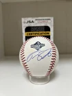 TREY YESAVAGE TORONTO BLUE JAYS SIGNED 2025 WORLD SERIES BASEBALL JSA COA