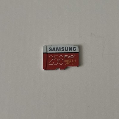 Samsung Genuine EVO Plus 256gb Class 10 U1 microSDXC - 10