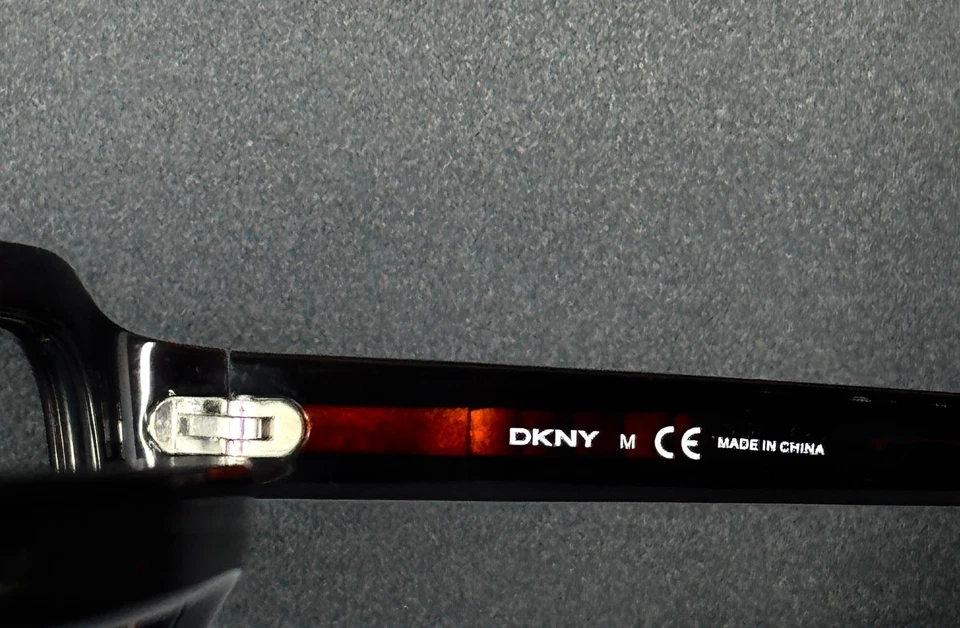 De colección DKNY DY4029 3016/13 Mujeres Marrón Tortuga Rectángulo Gafas SOLO MARCOS Foto 4 de 4