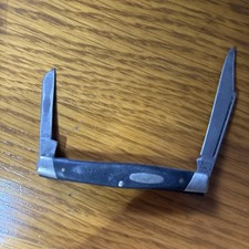 Vintage Buck “Made In USA” No Model Number 2 Blade Pocket Knife