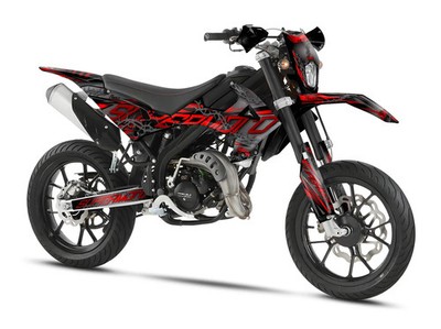 Dekor passend für Rieju MRT 50 / 125 - Razor Edition / Rot / 2022 - 2026