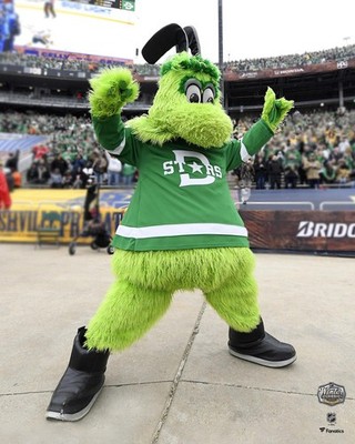 Victor E. Green Dallas Stars Unsigned 2020 Winter Classic Photo