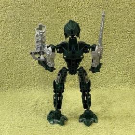 LEGO Bionicle Toa Inika ~&ldquo; TOA KONGU &ldquo; ( Set # 8731 ) Complete w/ 1 Zamor