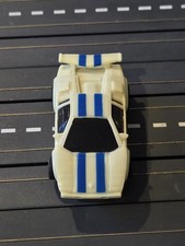 Tyco 440X2 Lamborghini Countach Glow Blue RARE EXCLUSIVE HO Slot Car WOW