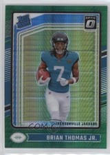 2024 Panini Donruss Optic Rated Rookie Green Hyper Prizm Brian Thomas Jr 1o4i