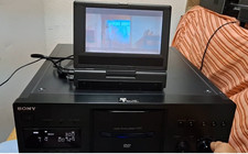 SEE DEMO VIDEO Sony DVP-CX777ES 400 Disc DVD/SACD/CD Mega Changer NEW BELTS