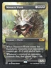 Massacre Wurm Borderless Alt Art, 2021 Core Set (M21) #316 NM MTG Regular DK316A