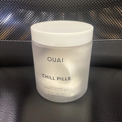 OUAI Chill Pills - Jasmine Rose Scented Bath Bombs - 6 x 1.5oz