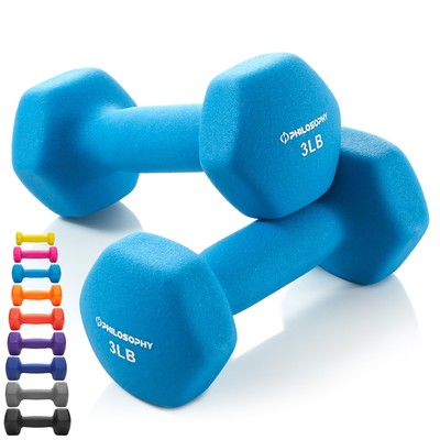 #ad Neoprene Hex Dumbbell Hand Weights Set of 2 Workout Strength Training $41.99